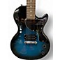 Used Maestro LES PAUL JR Blue Solid Body Electric Guitar