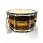 Used Pork Pie 13X7 exotic rosewood zebrawood Natural Drum thumbnail