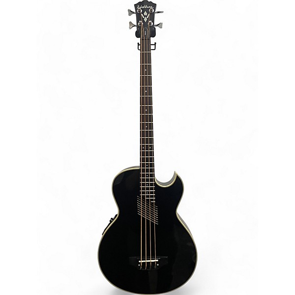 Used Washburn ab20 Black Acoustic Bass Guitar