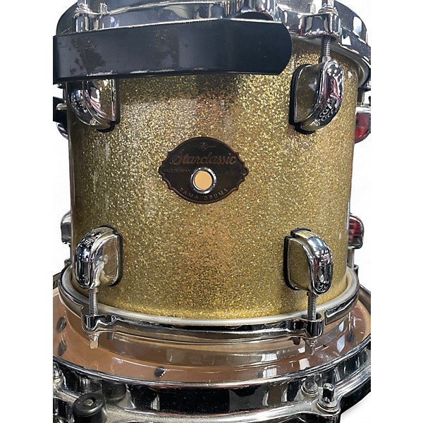 Used TAMA 5 Piece Starclassic Performer Vegas Gold Drum Kit