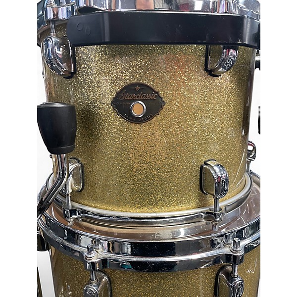 Used TAMA 5 Piece Starclassic Performer Vegas Gold Drum Kit