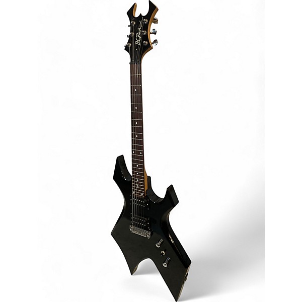 Used B.C. Rich Bronze Series Warlock Black Solid Body Electric Guitar