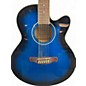 Used Ibanez AEL1512ETBS1203 BLUE BURST 12 String Acoustic Guitar