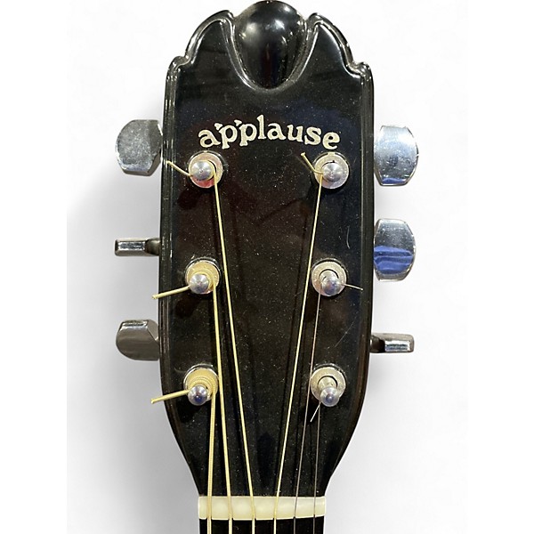 Used Applause AA14-A Flat Red Acoustic Guitar