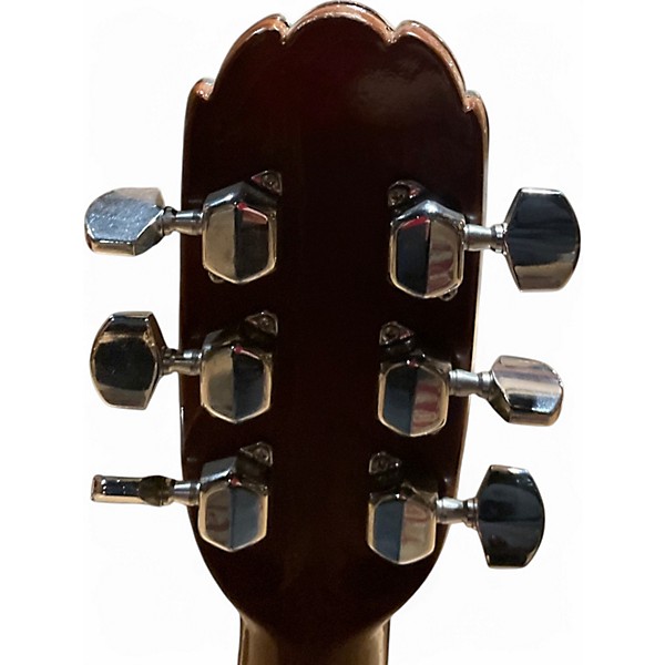 Used Applause AA14-A Flat Red Acoustic Guitar