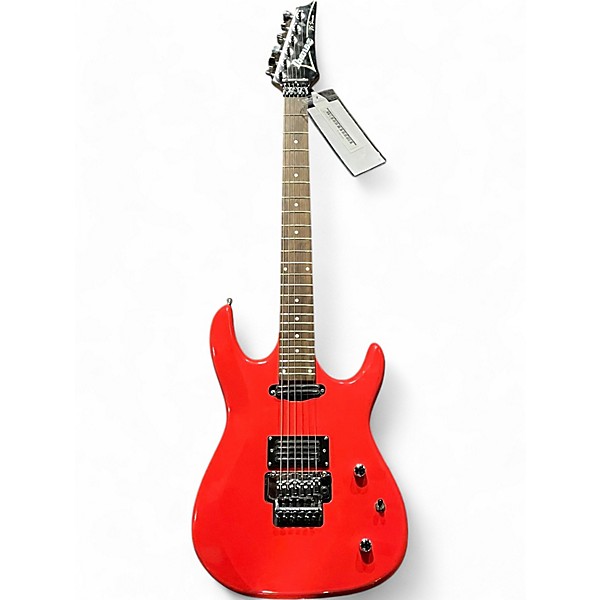 Used Ibanez JS20S MUSCLE CAR ORANGE Solid Body Electric Guitar
