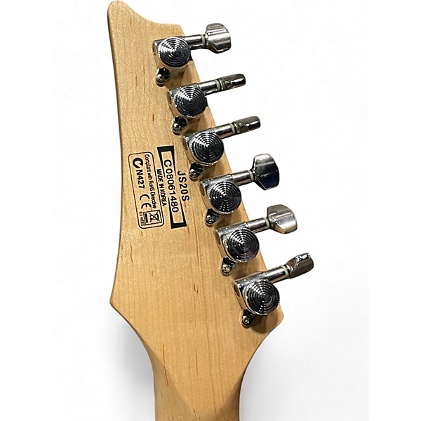 Used Ibanez JS20S MUSCLE CAR ORANGE Solid Body Electric Guitar