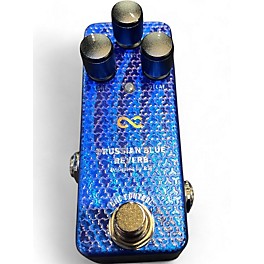 Used One Control prussian blue reverb Effect Pedal