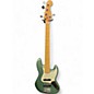 Used Fender American Professional II Jazz Bass V MYSTIC SEA FOAM GREEN Electric Bass Guitar thumbnail