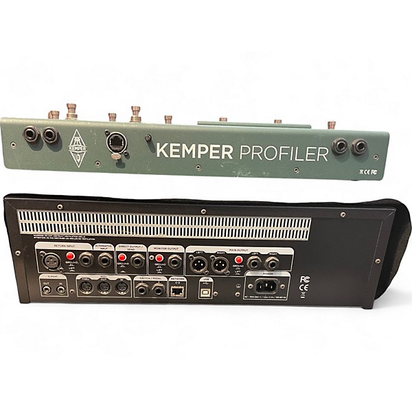 Used Kemper PROFILER RACK MOUNT WITH REMOTE Solid State Guitar Amp Head