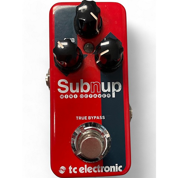 Used TC Electronic Sub N Up Mini Octaver Effect Pedal