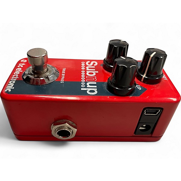 Used TC Electronic Sub N Up Mini Octaver Effect Pedal