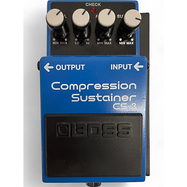 Used BOSS CS3 Compressor Sustainer Effect Pedal