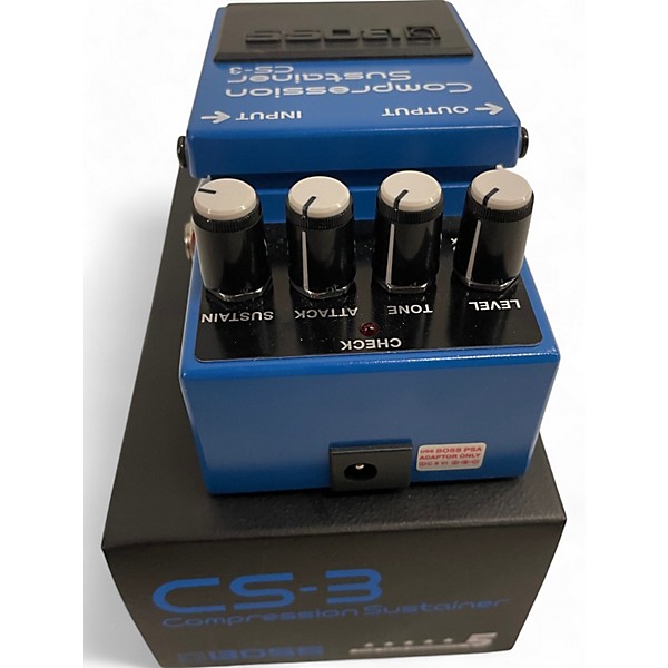 Used BOSS CS3 Compressor Sustainer Effect Pedal