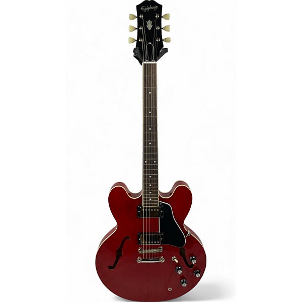 Used Epiphone ES355 Cherry Hollow Body Electric Guitar,Specials : American Fashion Style Bags On Sale