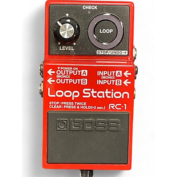 Used BOSS RC1 Loop Station Pedal