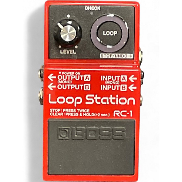 Used BOSS RC1 Loop Station Pedal