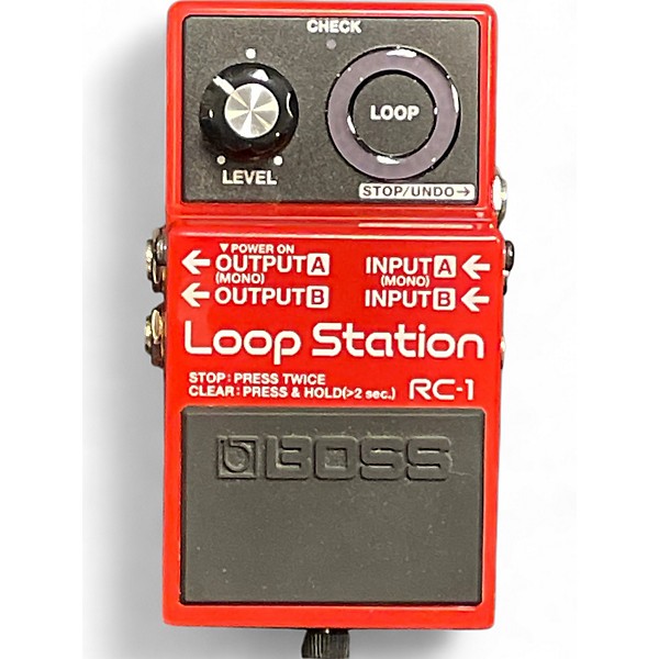 Used BOSS RC1 Loop Station Pedal