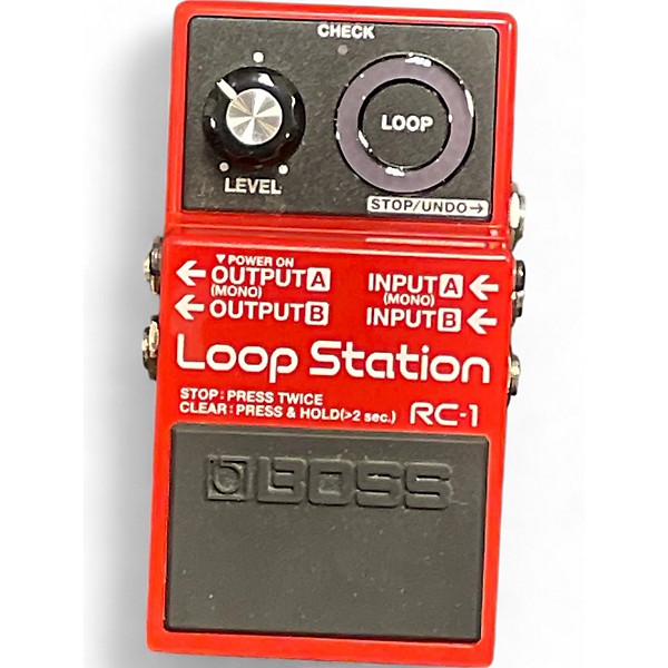 Used BOSS RC1 Loop Station Pedal