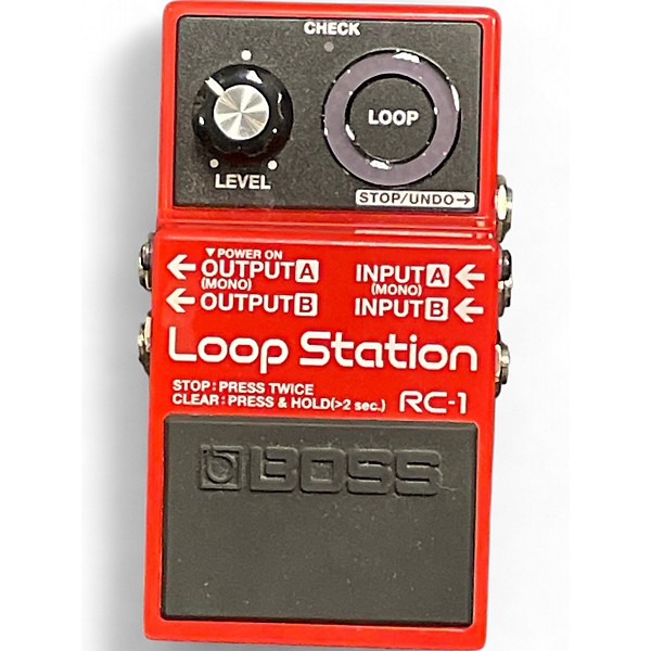 Used BOSS RC1 Loop Station Pedal