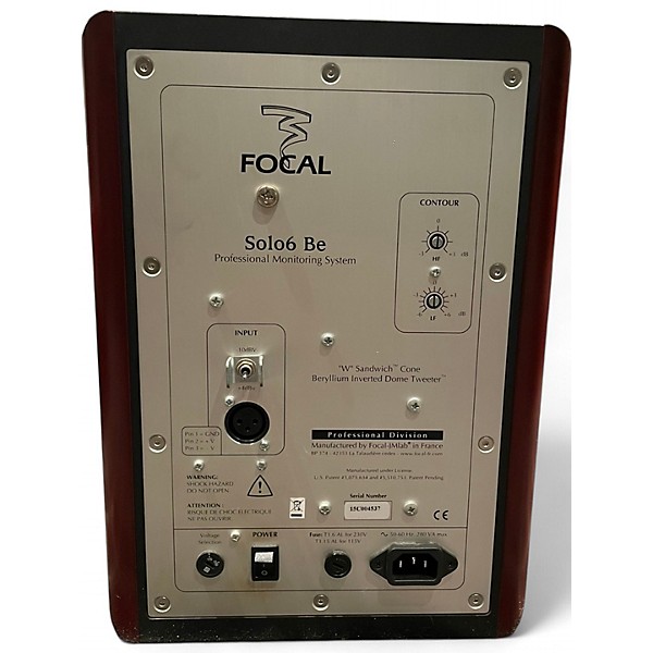 Used Focal Solo 6 BE PAIR Powered Monitor