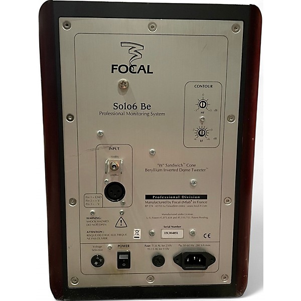 Used Focal Solo 6 BE PAIR Powered Monitor