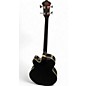 Used Ibanez AEB5E Black Acoustic Bass Guitar