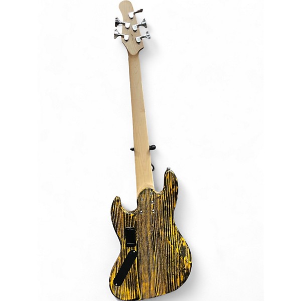 Used Michael Kelly Element 5 OP Jazz Yellow Electric Bass Guitar