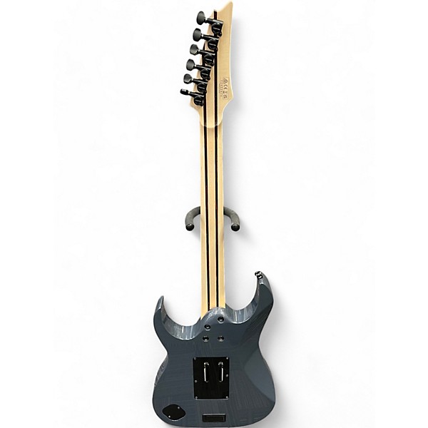 Used Ibanez RGR5130 Prestige Grey Metallic Solid Body Electric Guitar