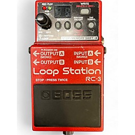 Used BOSS RC3 Loop Station Pedal