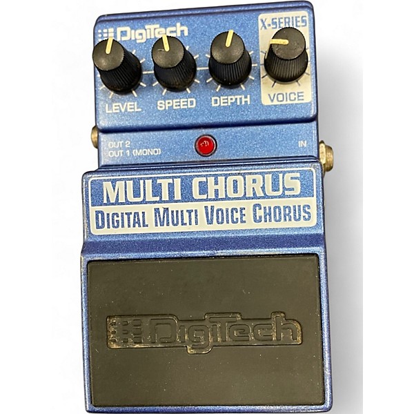 Used Digitech MULTI CHORUS Effect Pedal Package