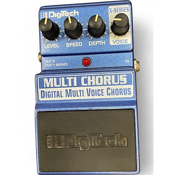 Used Digitech MULTI CHORUS Effect Pedal Package