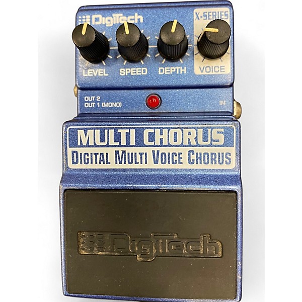 Used Digitech MULTI CHORUS Effect Pedal Package