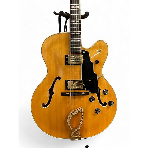 Vintage 1982 Guild X 500 Natural Hollow Body Electric Guitar