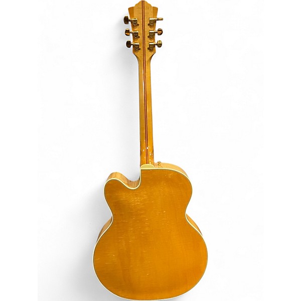 Vintage 1982 Guild X 500 Natural Hollow Body Electric Guitar