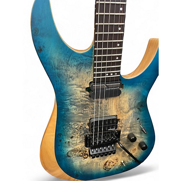 Used Schecter Guitar Research REAPER 6FR S SKY BURST Solid Body Electric Guitar
