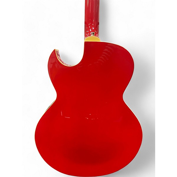 Used Guitar Research EDDIE DURHAM 100TH ANNIVERSARY JX 16R Candy Tangerine Hollow Body Electric Guitar