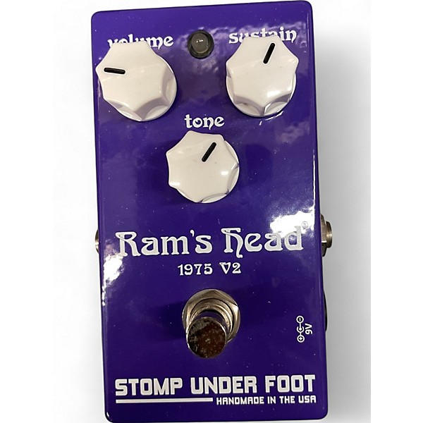 Used Stomp Under Foot RAMS HEAD 1975 V2 Effect Pedal