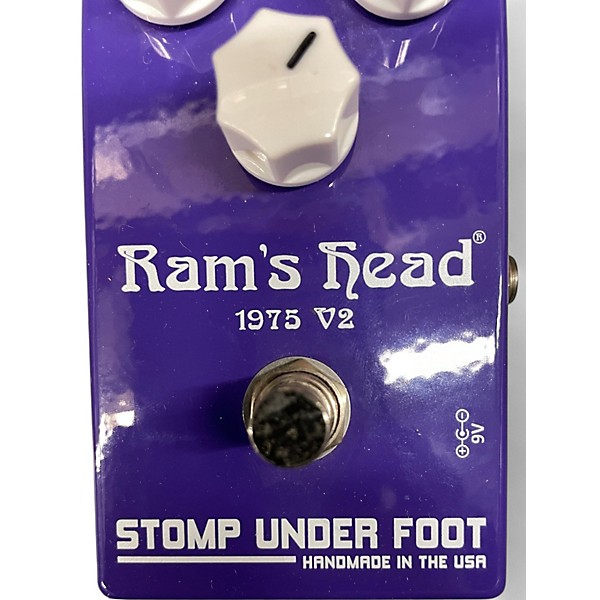 Used Stomp Under Foot RAMS HEAD 1975 V2 Effect Pedal