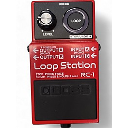 Used BOSS RC1 Loop Station Pedal