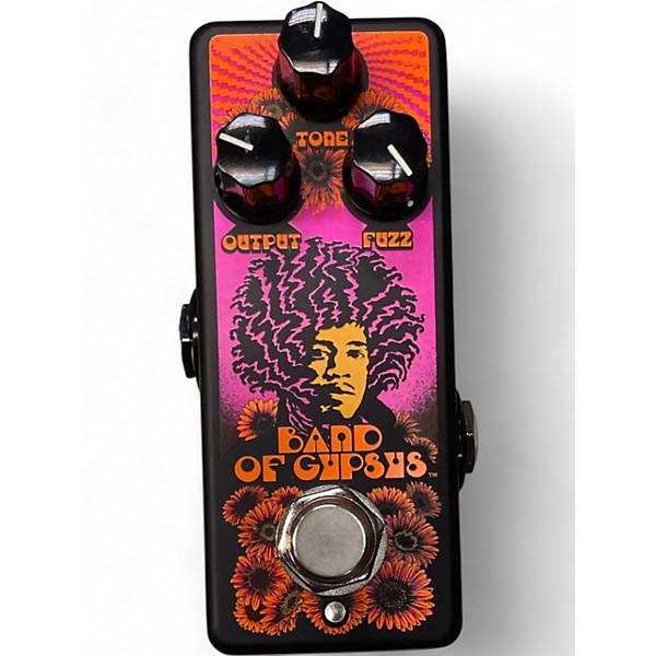 Used Dunlop Band of Gypsys Fuzz Face Mini Effect Pedal