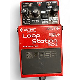 Used BOSS RC2 Loop Station Pedal