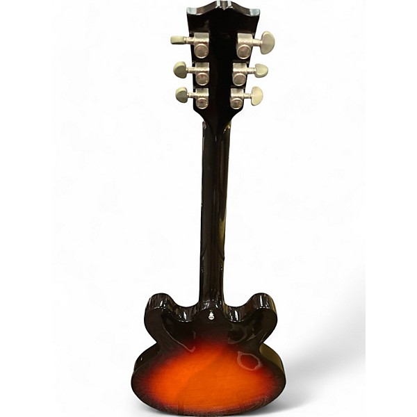 Used Gibson ES335 2 Color Sunburst Hollow Body Electric Guitar