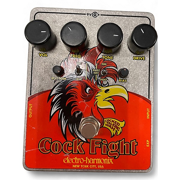 Used Electro-Harmonix Cock Fight Talking Wah Effect Pedal