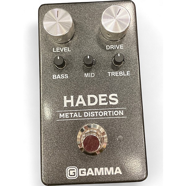 Used GAMMA Hades Metal Distortion Effect Pedal