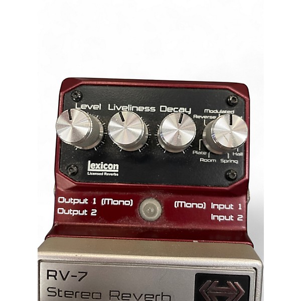 Used Lexicon RV-7 Effect Pedal