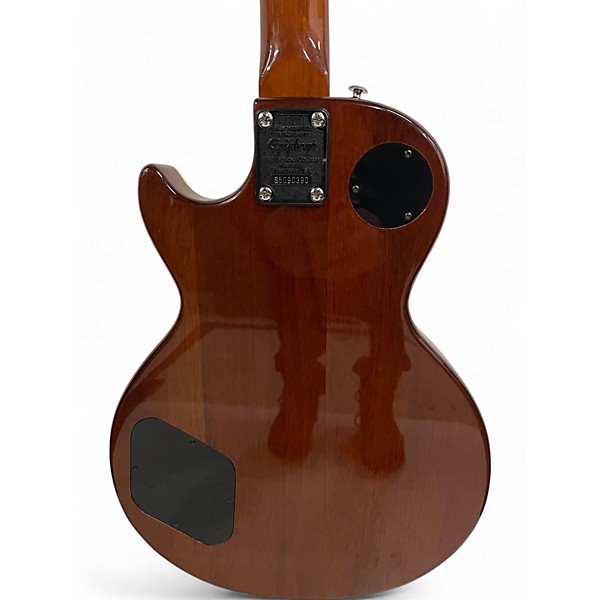 Used Epiphone LES PAUL STANDARD BOLT ON Gold Top Solid Body Electric Guitar