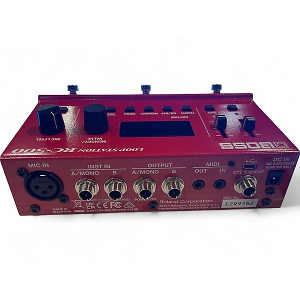 Used BOSS RC-500 Pedal