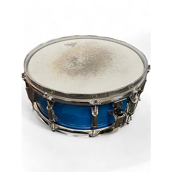 Used Remo 5.5X14 ACOUSTICON SNARE Blue Drum