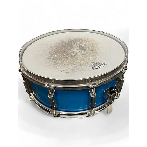 Used Remo 5.5X14 ACOUSTICON SNARE Blue Drum